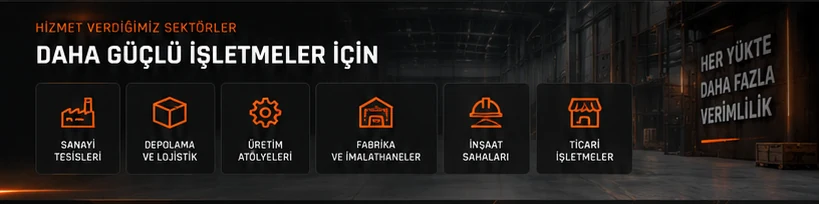 Endüstriyel kullanım alanı